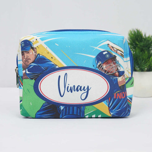 Personalised Kids Duffle Bag with Box Pouch Combo Gift Set